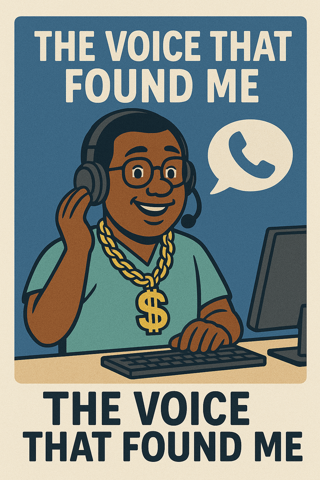 A kid in headphones on a city bus at night